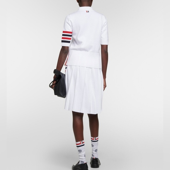 Thom Browne 4-Bar cotton polo - Picture 2 of 12